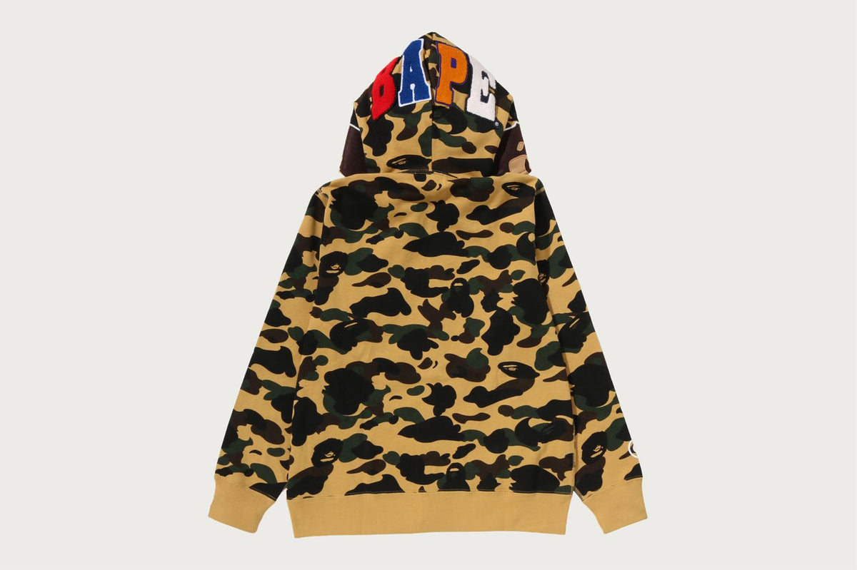 BAPE 1ST CAMO 2ND APE 全拉鍊連帽衫