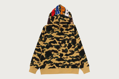 BAPE 1ST CAMO 2ND APE 全拉鍊連帽衫