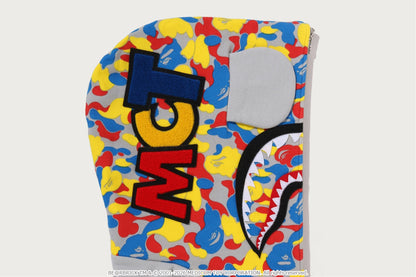 BAPE X MEDICOM TOY 30周年 BE@R SHARK 全拉鏈可反轉連帽衫