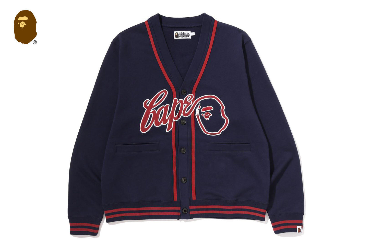 BAPE 衛衣卡迪根