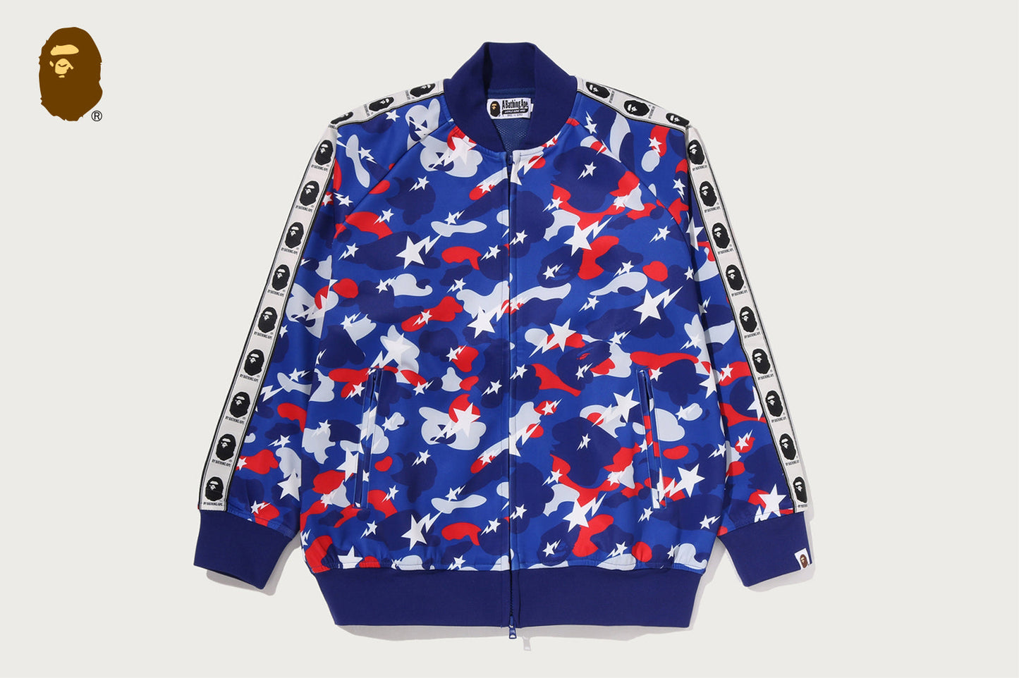 BAPE STA STRIKE CAMO 放鬆版運動外套