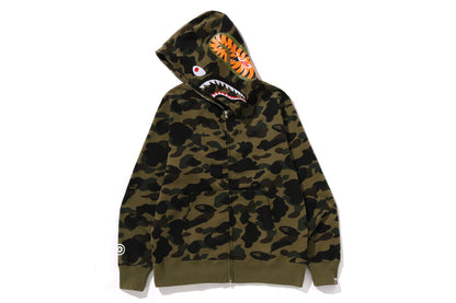 BAPE 1ST CAMO SHARK FULL ZIP HOODIE