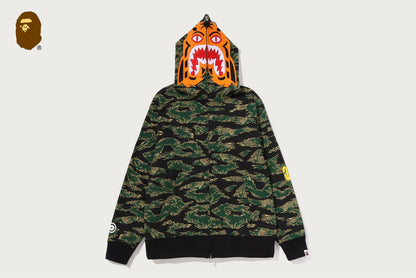 BAPE TIGER CAMO TIGER 全拉鍊連帽衫