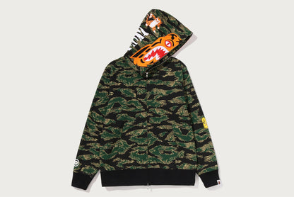 BAPE TIGER CAMO TIGER 全拉鍊連帽衫