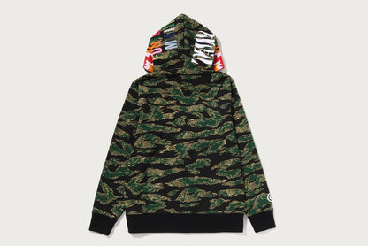 BAPE TIGER CAMO TIGER 全拉鍊連帽衫