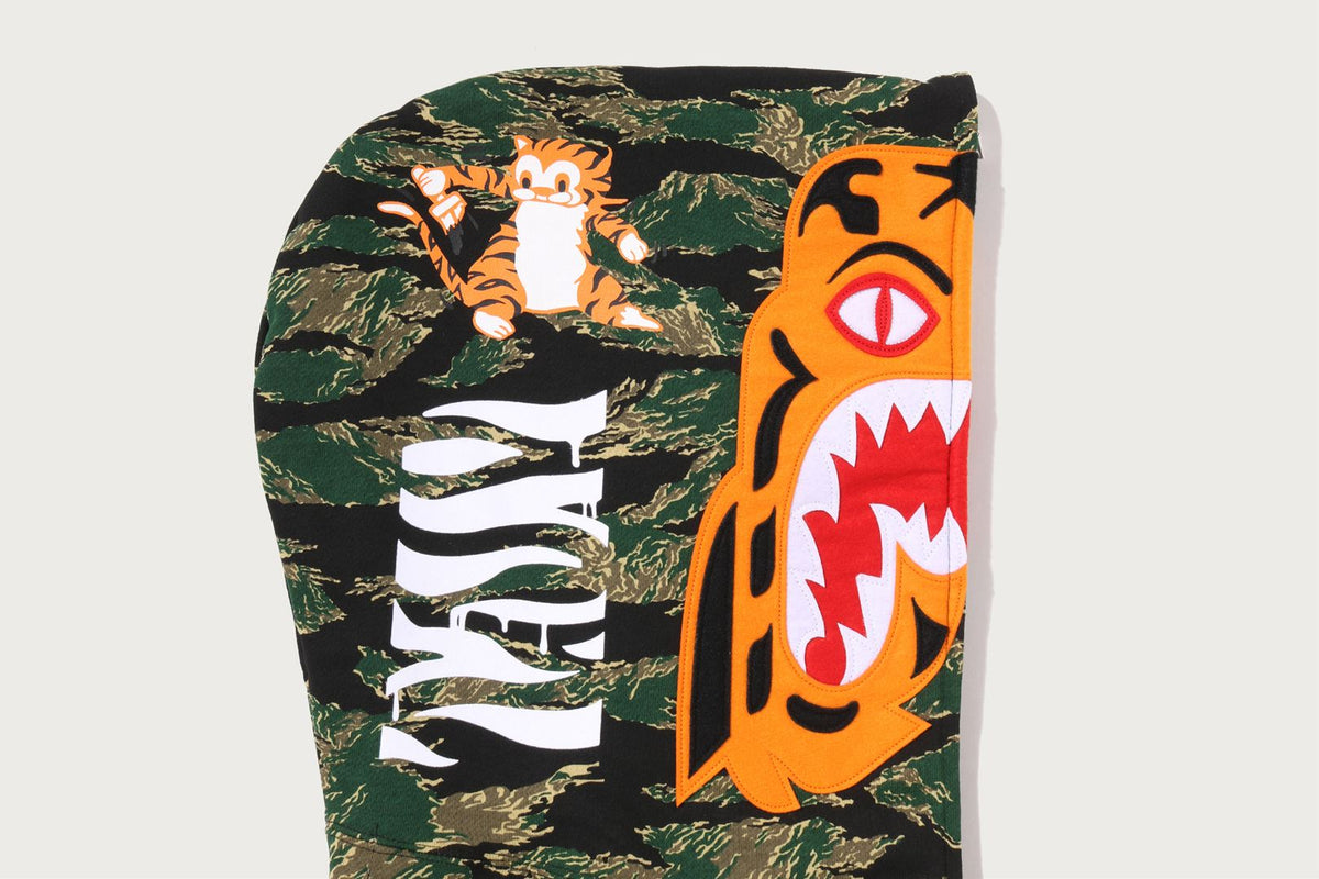 BAPE TIGER CAMO TIGER 全拉鍊連帽衫
