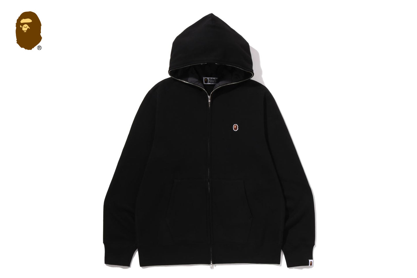 BAPE ONE POINT FULL ZIP HOODIE