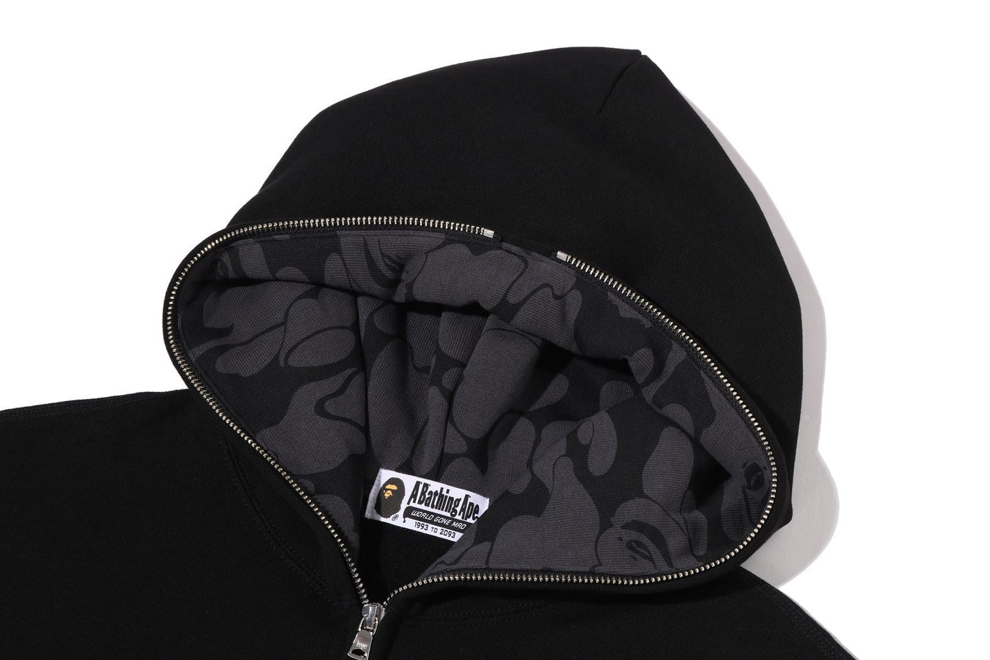 BAPE ONE POINT FULL ZIP HOODIE
