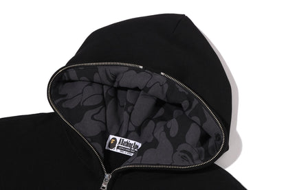 BAPE ONE POINT FULL ZIP HOODIE
