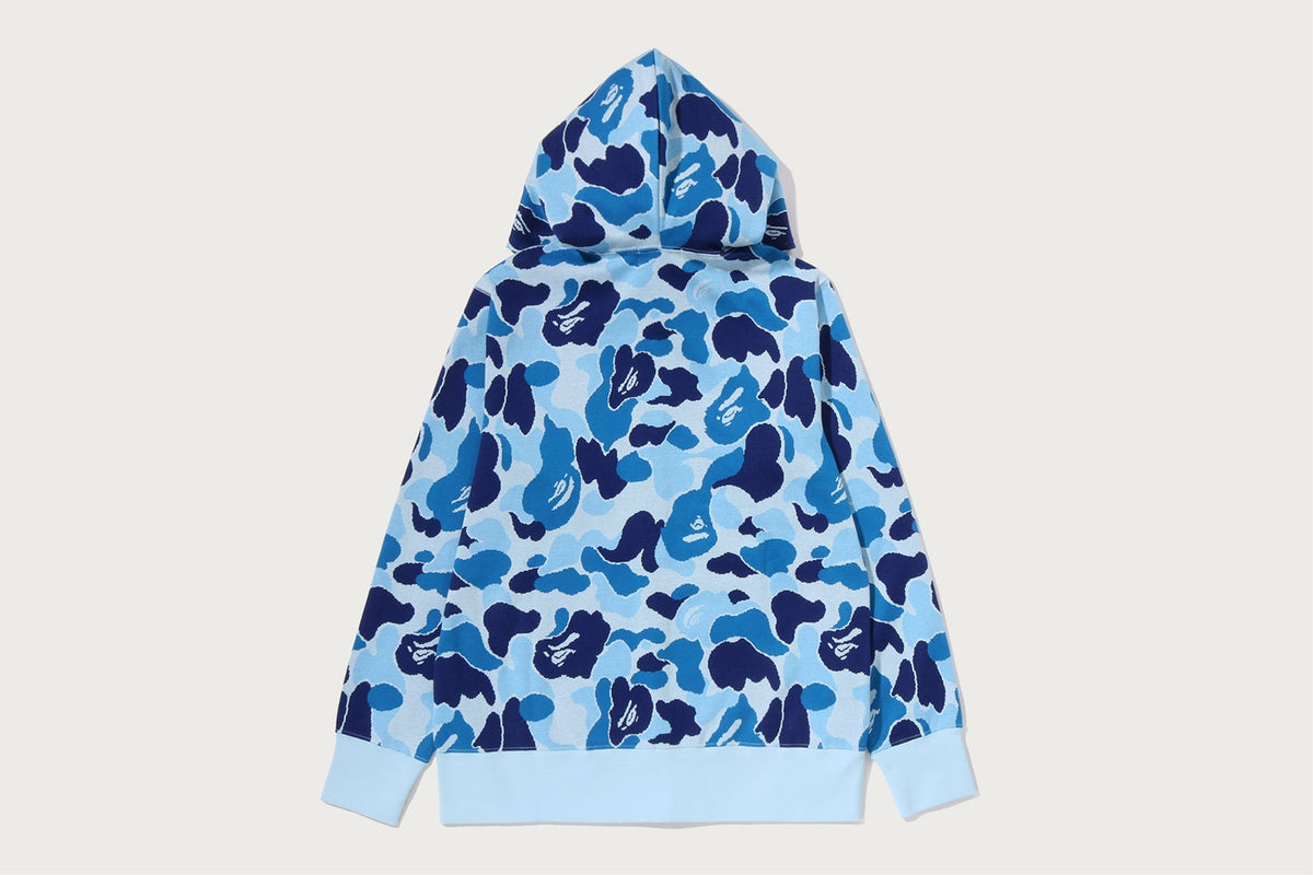 BAPE ABC CAMO JACQUARD 全拉鍊連帽衫