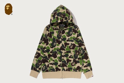 BAPE ABC CAMO JACQUARD 全拉鍊連帽衫