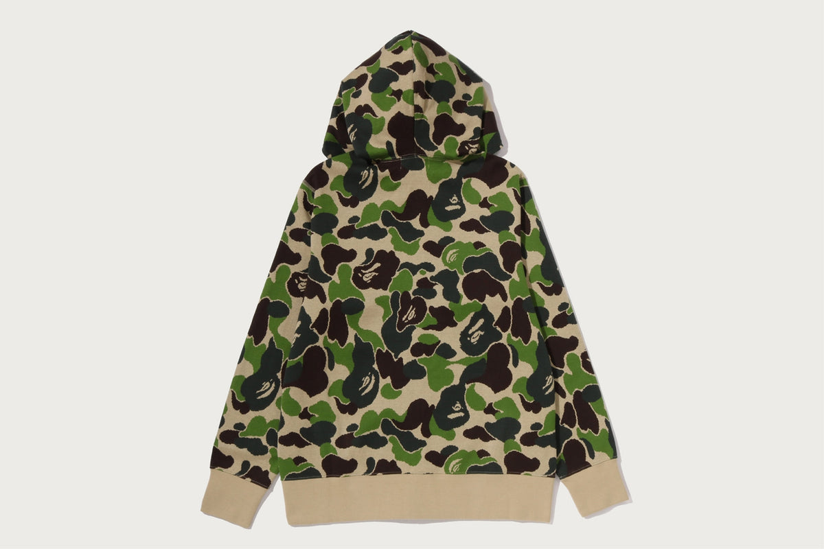 BAPE ABC CAMO JACQUARD 全拉鍊連帽衫