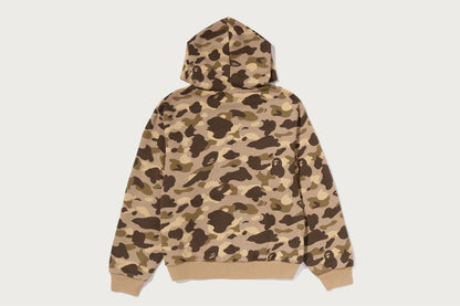 BAPE COLOR CAMO 重洗水感短版拉鍊連帽衫