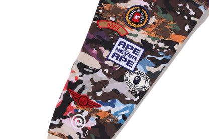 BAPE HYBRID CAMO 多功能徽章鯊魚鬆身全拉鏈連帽衫