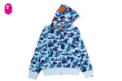 BAPE ABC CAMO CRYSTAL STONE SHARK FULL ZIP HOODIE