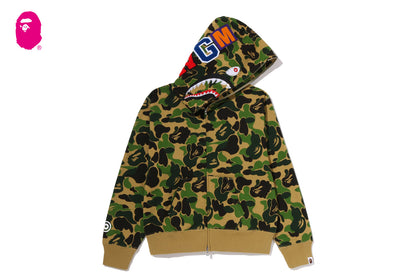 BAPE ABC CAMO CRYSTAL STONE SHARK FULL ZIP HOODIE