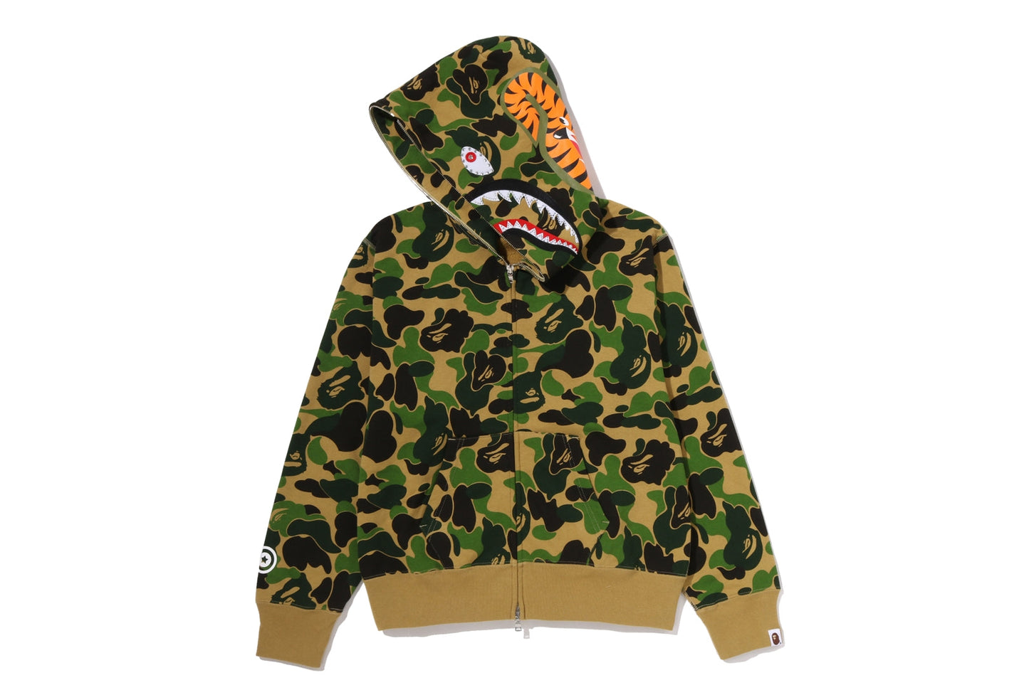 BAPE ABC CAMO CRYSTAL STONE SHARK FULL ZIP HOODIE