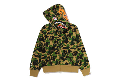 BAPE ABC CAMO CRYSTAL STONE SHARK FULL ZIP HOODIE