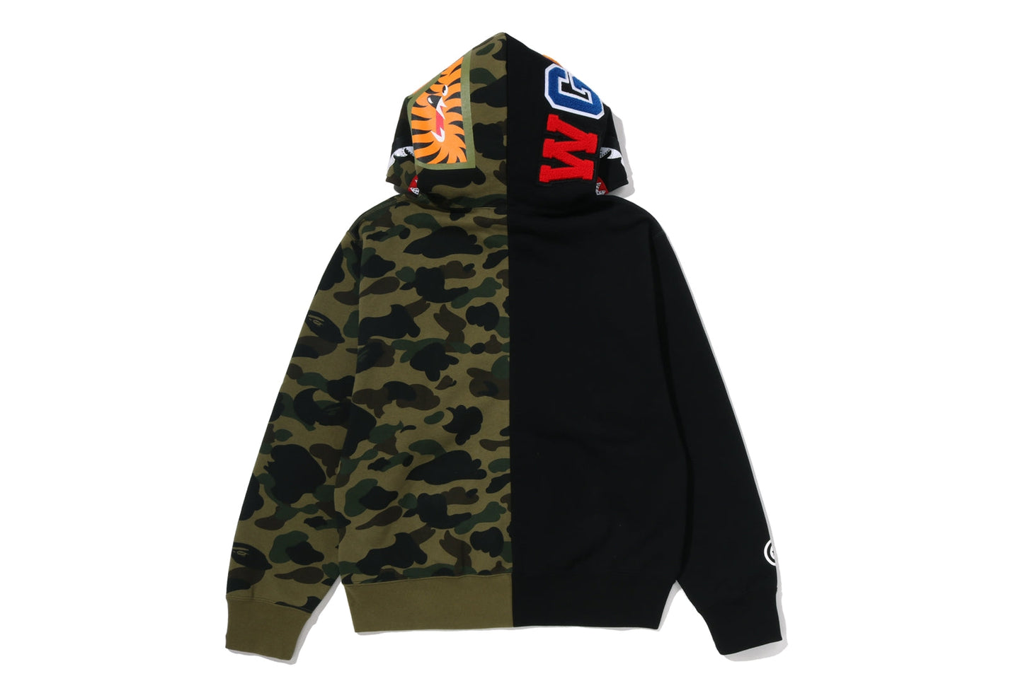BAPE 1ST CAMO 水晶石鯊魚全拉鏈連帽衫