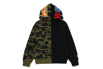BAPE 1ST CAMO 水晶石鯊魚全拉鏈連帽衫