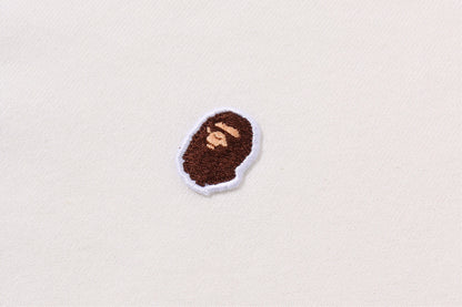 BAPE APE HEAD ONE POINT CROPPED ZIP HOODIE