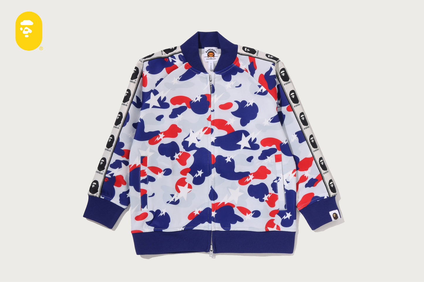 BAPE STA STRIKE CAMO TAPE TRACK JACKET