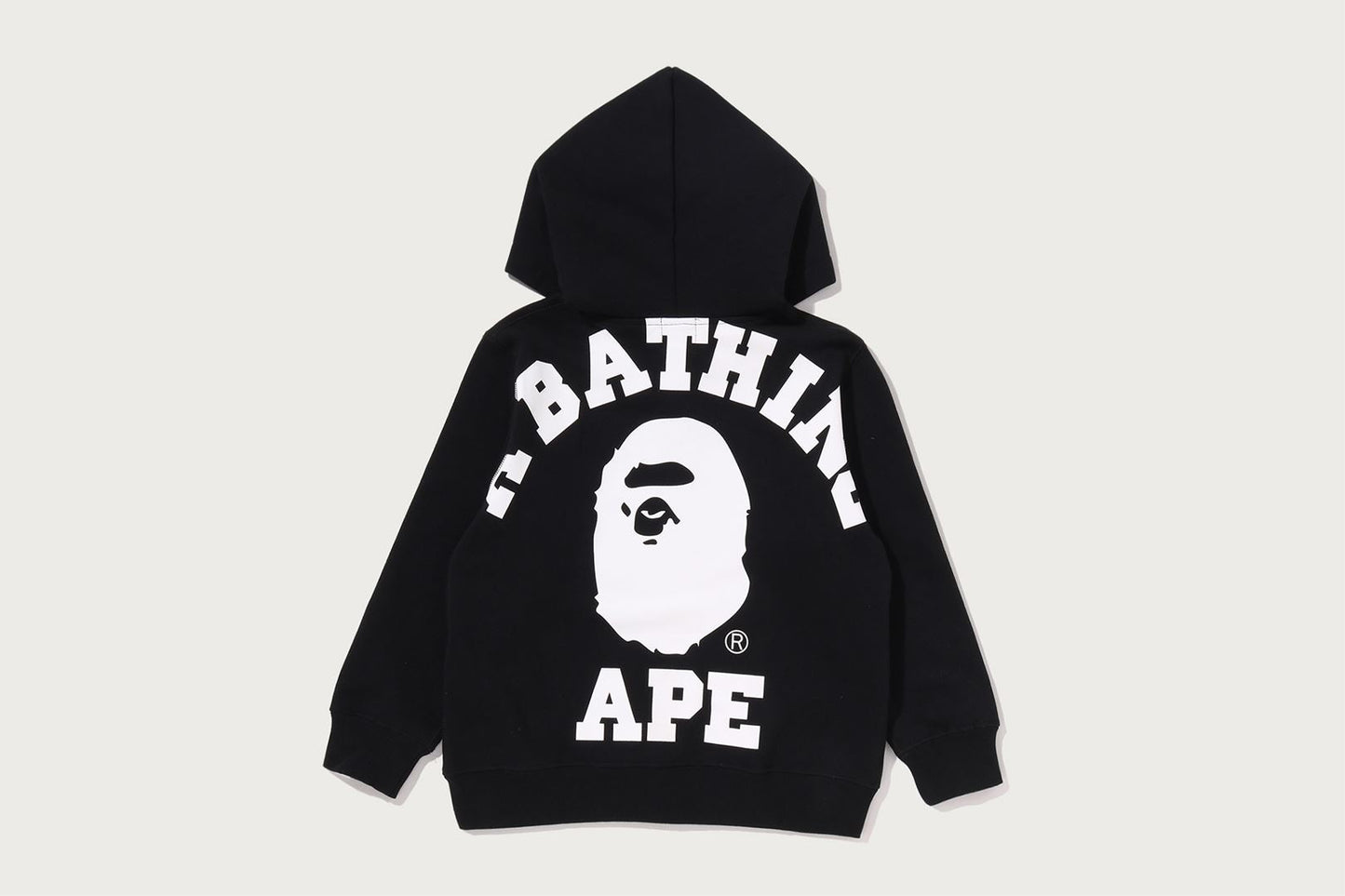 BAPE BIG COLLEGE ZIP HOODIE