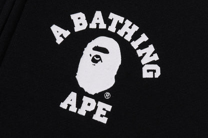 BAPE BIG COLLEGE ZIP HOODIE