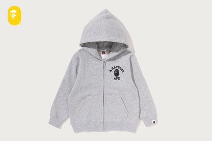 BAPE BIG COLLEGE ZIP HOODIE