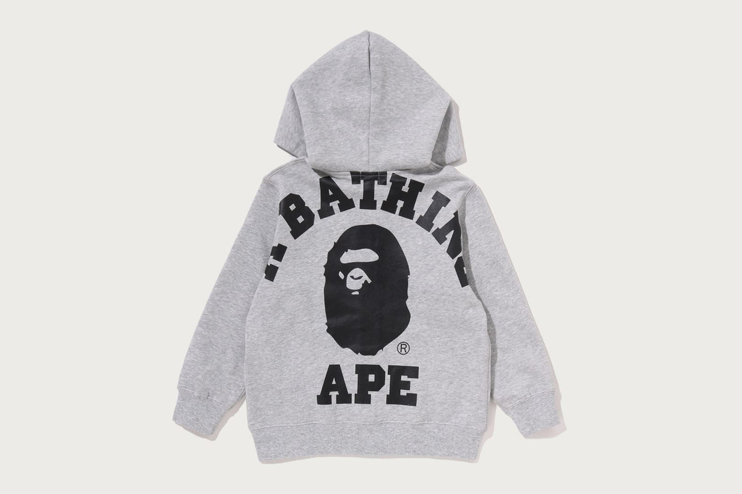 BAPE BIG COLLEGE ZIP HOODIE