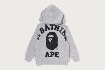 BAPE BIG COLLEGE ZIP HOODIE