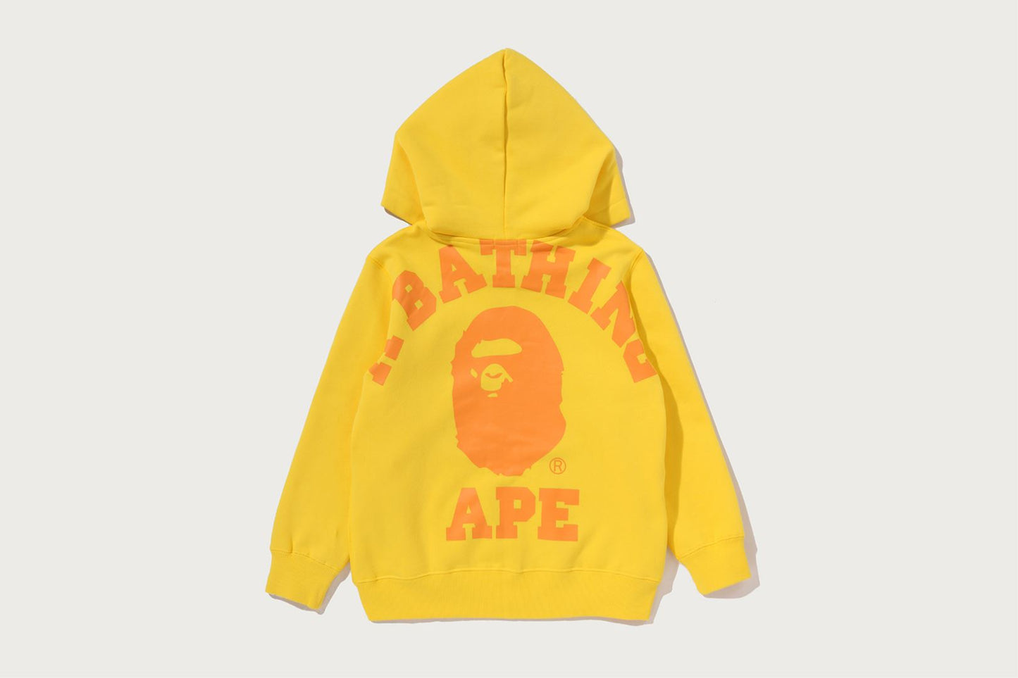 BAPE BIG COLLEGE ZIP HOODIE