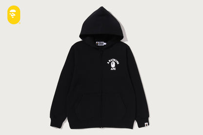 BAPE BIG COLLEGE ZIP HOODIE
