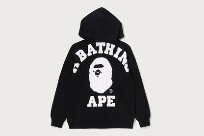 BAPE BIG COLLEGE ZIP HOODIE