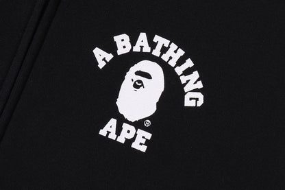 BAPE BIG COLLEGE ZIP HOODIE