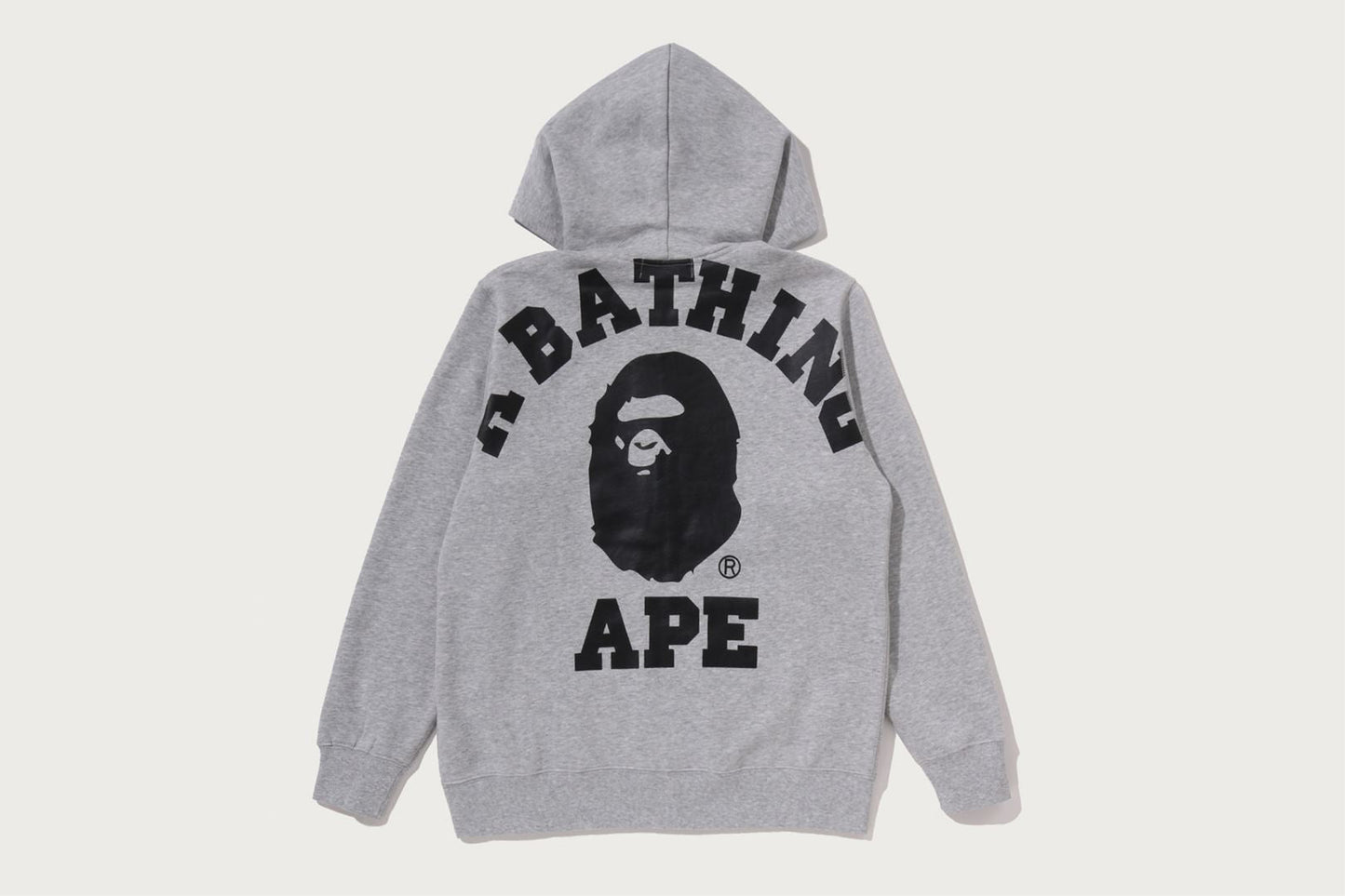 BAPE BIG COLLEGE ZIP HOODIE