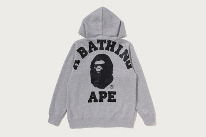 BAPE BIG COLLEGE ZIP HOODIE
