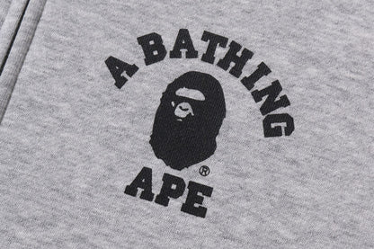 BAPE BIG COLLEGE ZIP HOODIE
