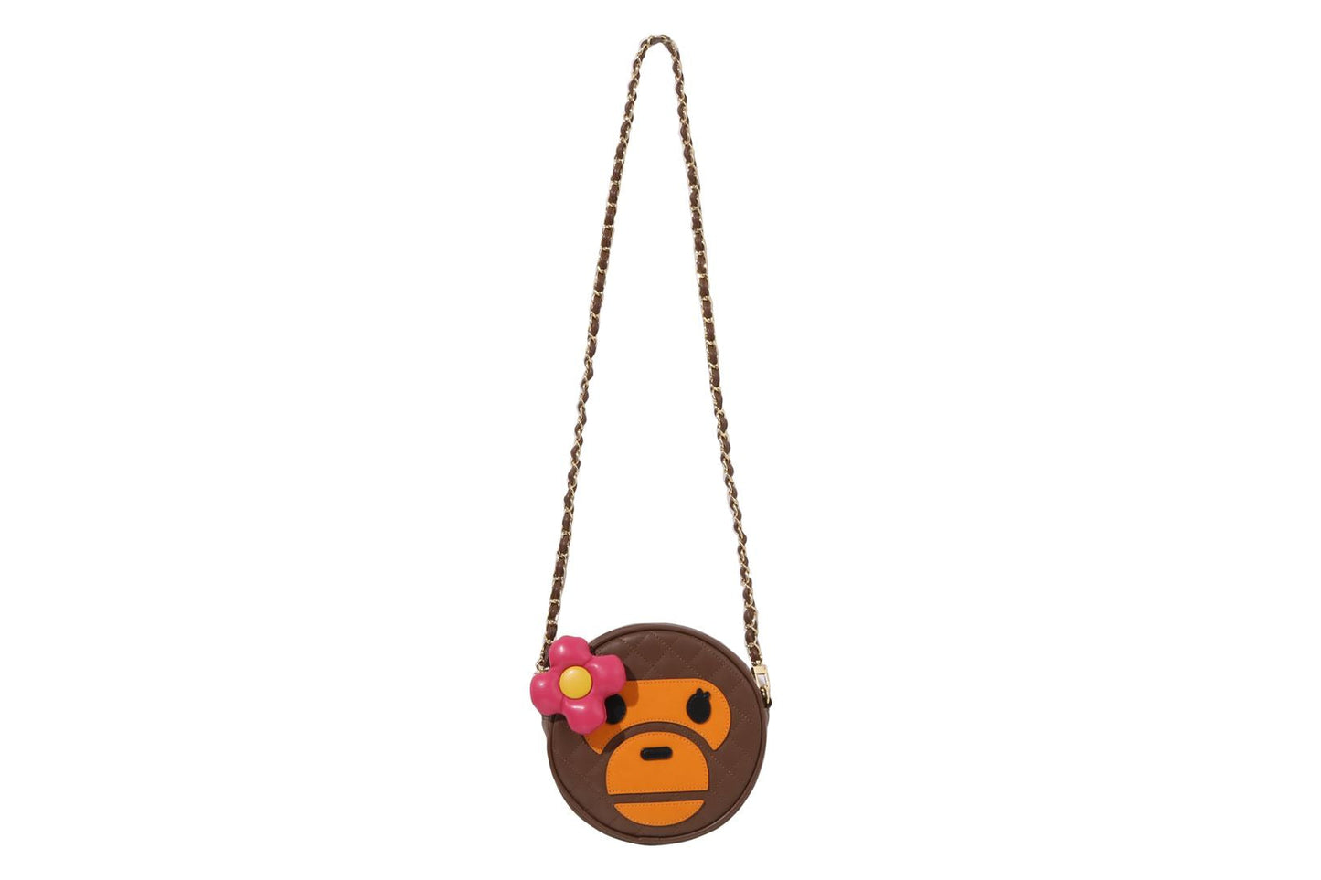 BAPE BABY LISA QUILTING SHOULDER BAG