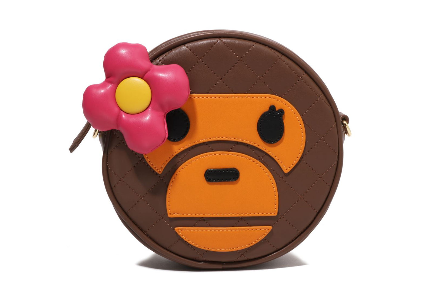 BAPE BABY LISA QUILTING SHOULDER BAG