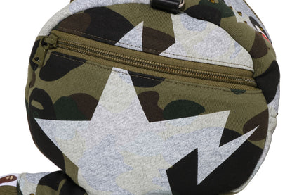 BAPE STAR OVER PRINT 1ST CAMO BABY MILO 毛絨玩具背包