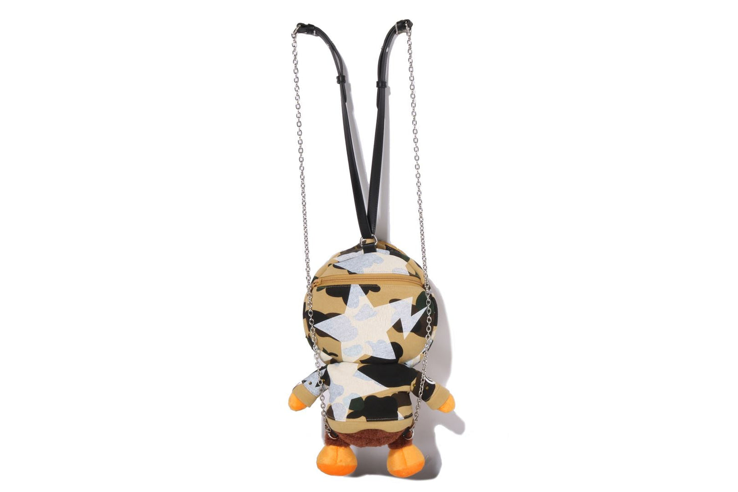 BAPE STAR OVER PRINT 1ST CAMO BABY MILO 毛絨玩具背包