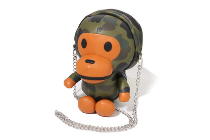BAPE 1ST CAMO BABY MILO PU 肩背包