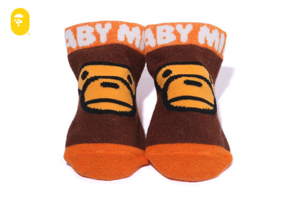BAPE MILO FACE 嬰兒襪