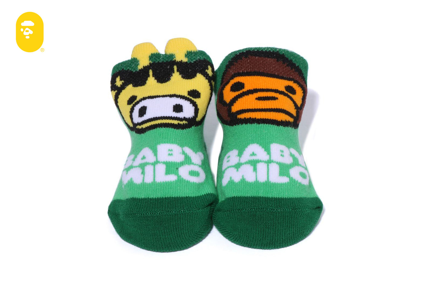 BAPE BABY MILO FRIENDS BABY SOCKS