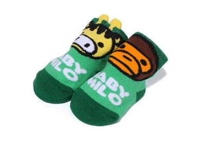 BAPE BABY MILO FRIENDS BABY SOCKS