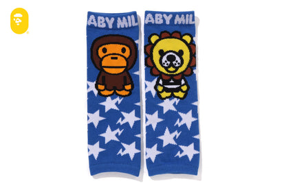 BAPE BABY MILO FRIENDS BABY LEG WARMERS