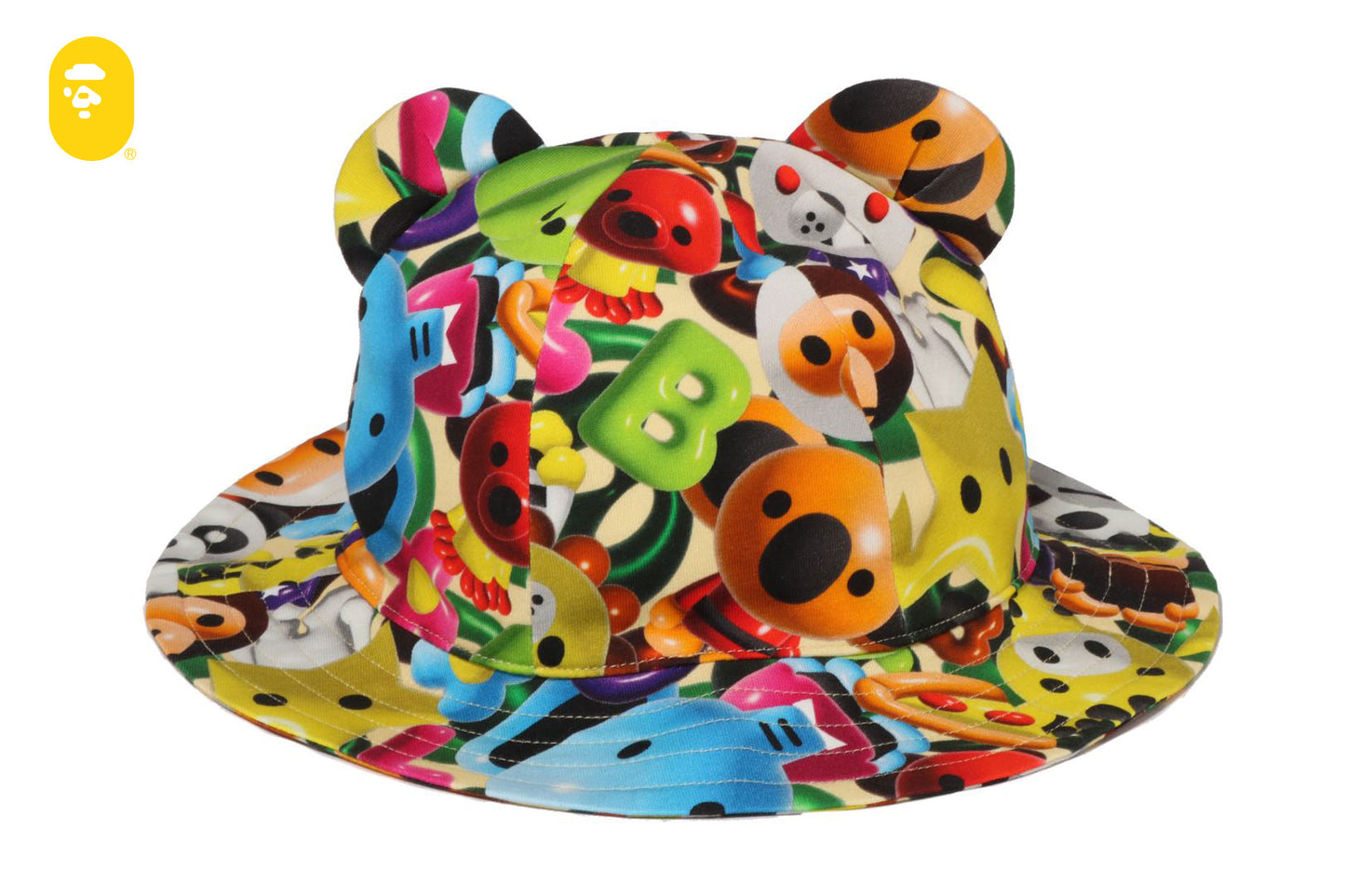 BAPE 3D MILO ALL FRIENDS 熊耳寶寶帽