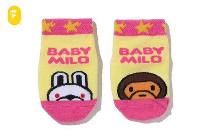 BAPE BABY MILO FRIENDS 嬰兒襪