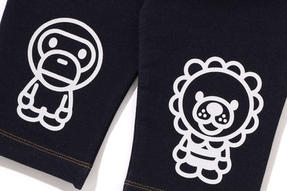 BAPE BABY MILO JERSEY DENIM BABY PANTS